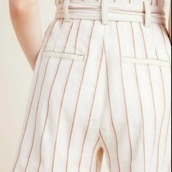 Anthropologie Edisto Paper Bag Waist Short… - Picture 3 of 9